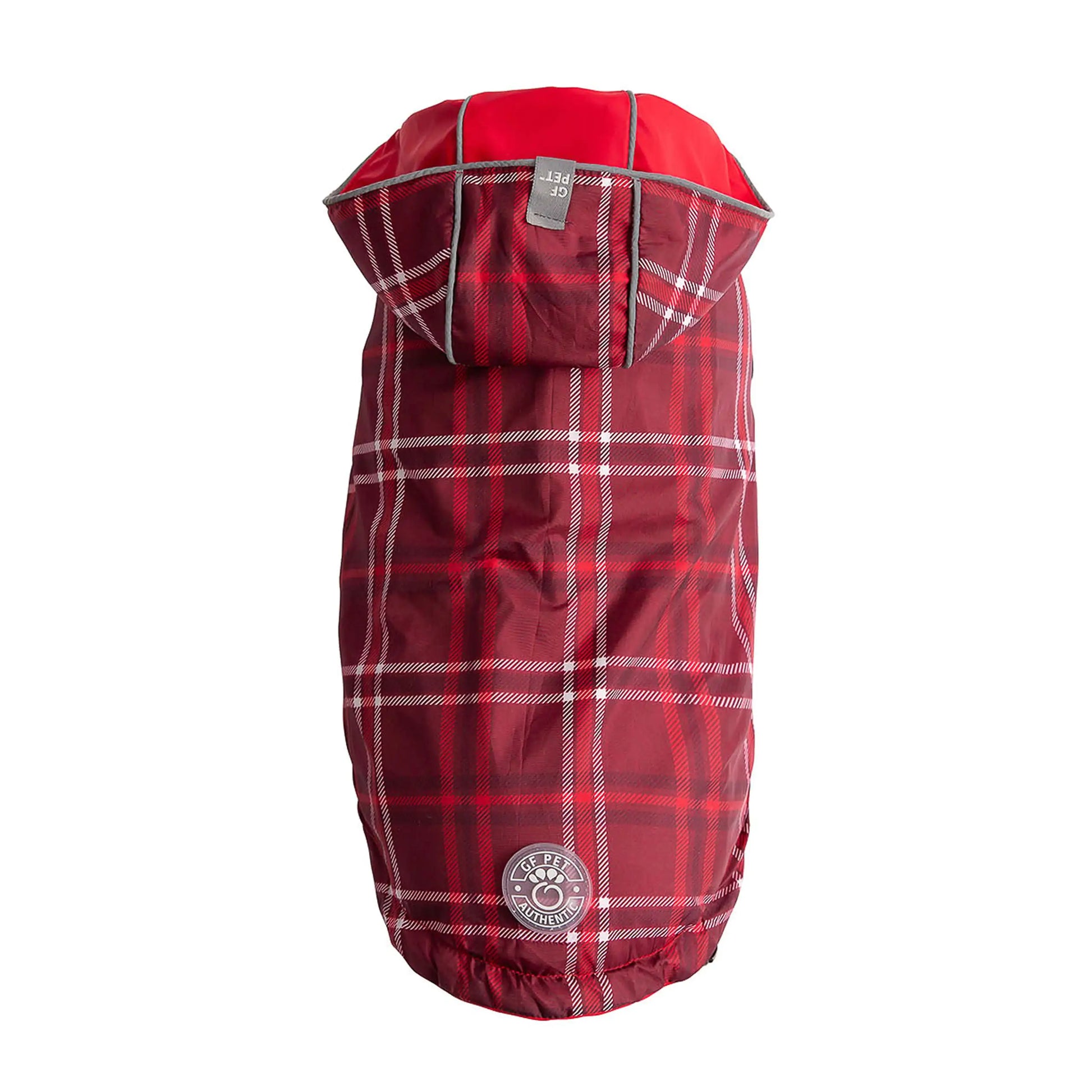 Reversible Elasto-Fit Raincoat - Red - Lila & Phia