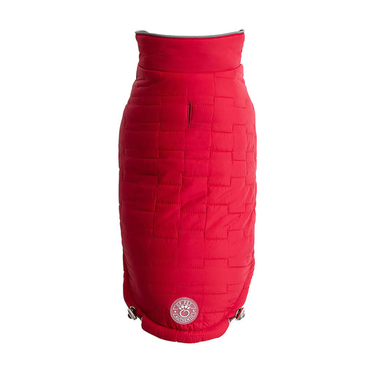 Reversible Elasto-Fit Chalet Jacket - Red - Lila & Phia