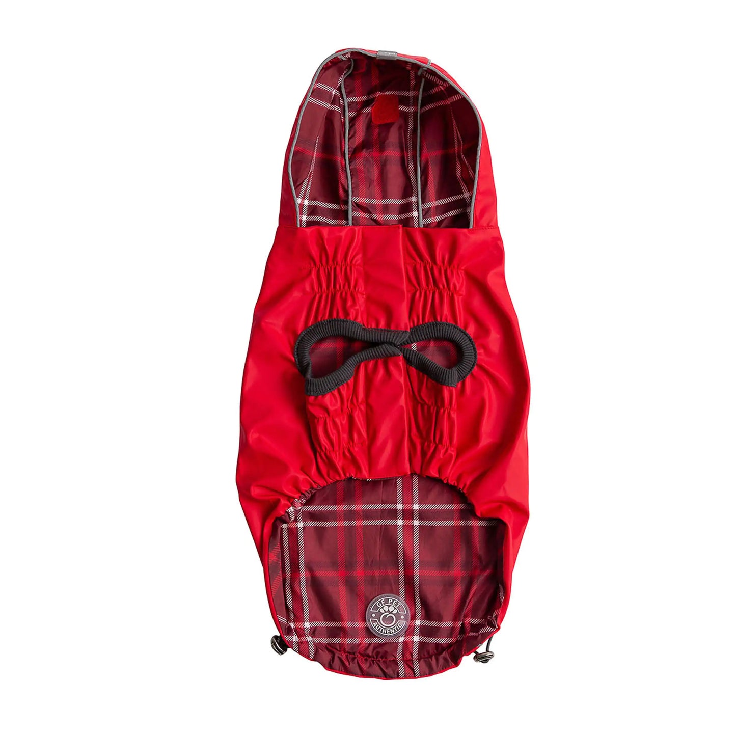 Reversible Elasto-Fit Raincoat - Red - Lila & Phia