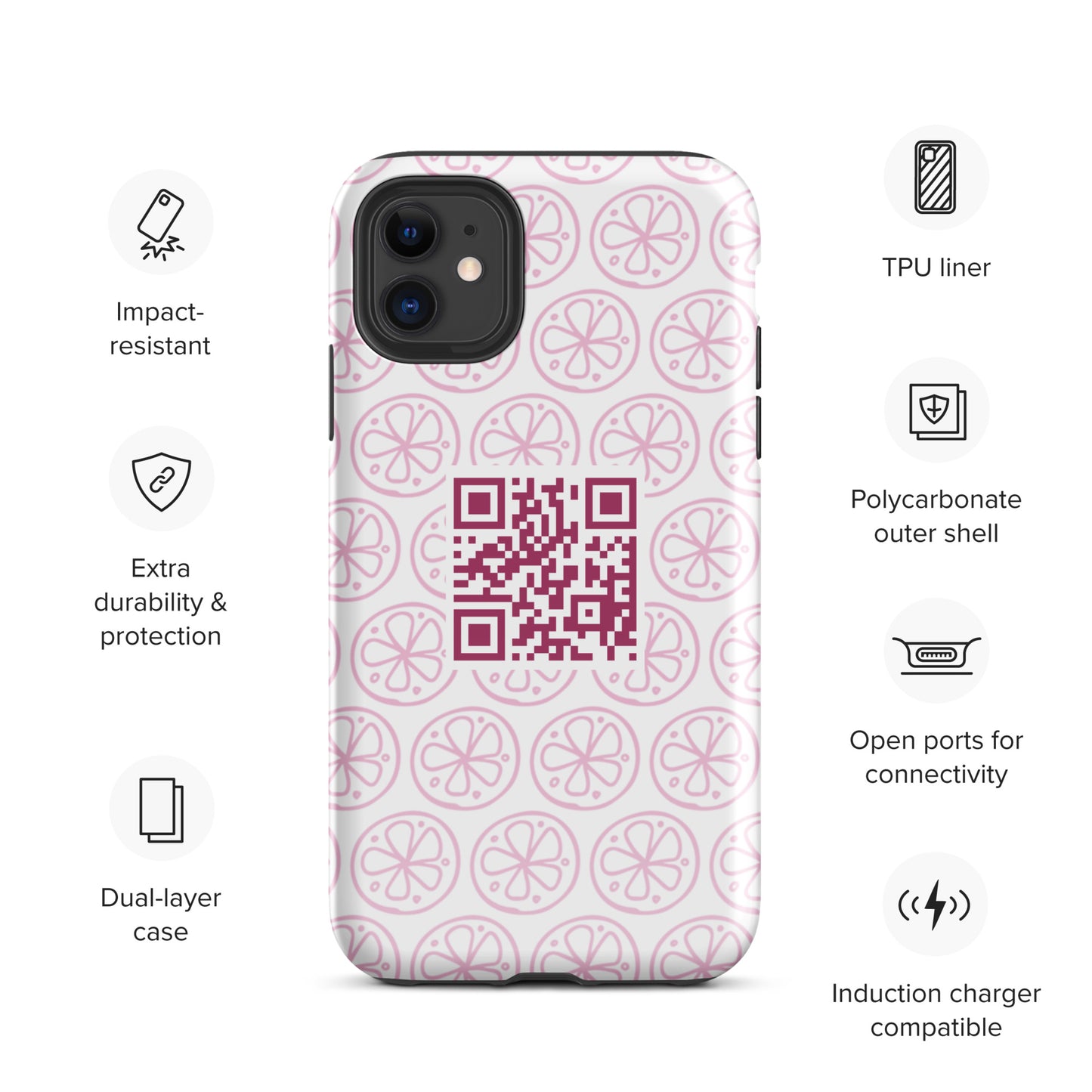 Tough Case for iPhone® - Lila & Phia