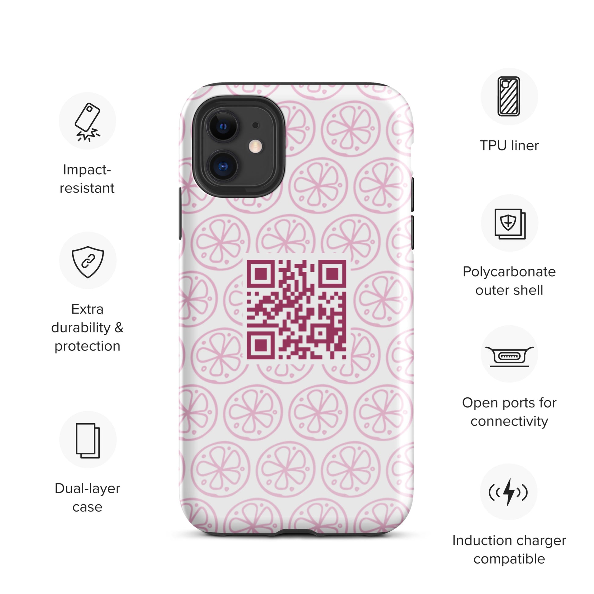 Tough Case for iPhone® - Lila & Phia