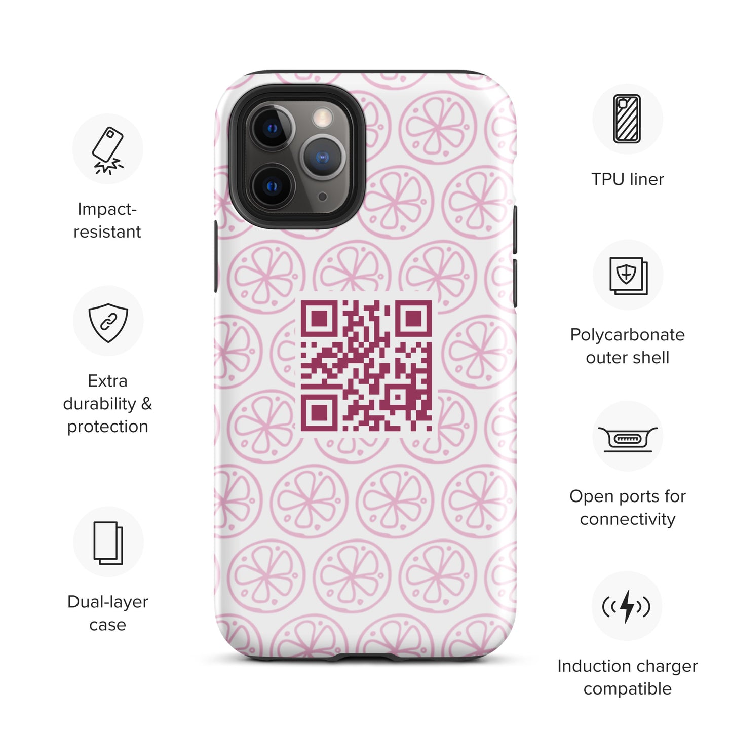 Tough Case for iPhone® - Lila & Phia