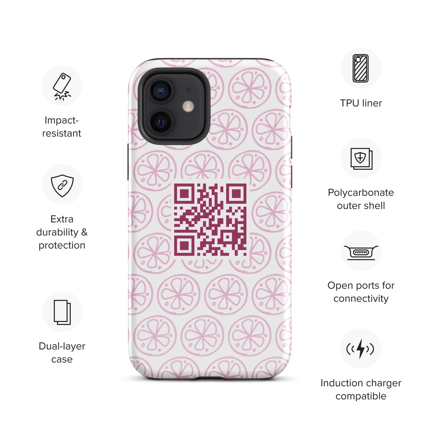 Tough Case for iPhone® - Lila & Phia