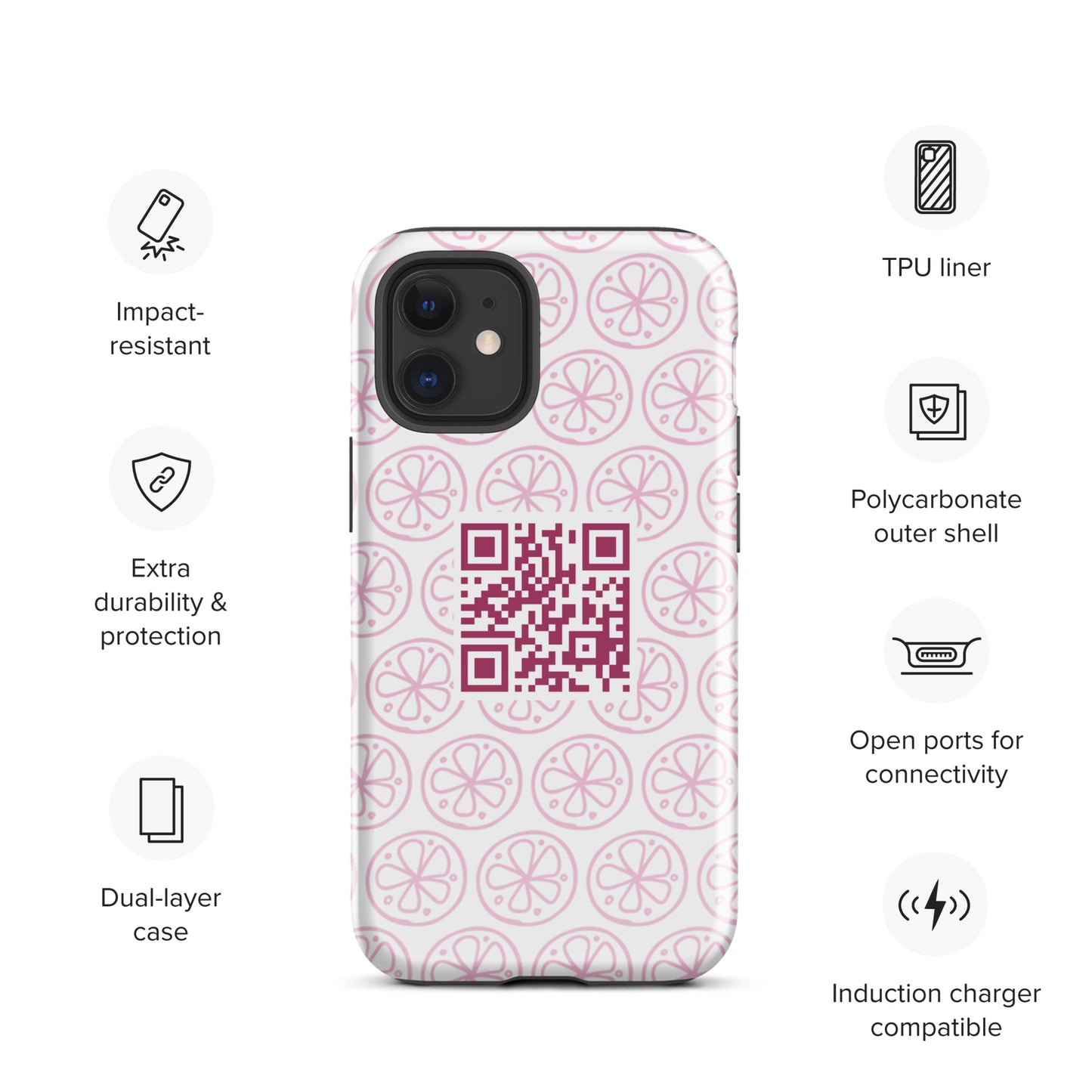 Tough Case for iPhone® - Lila & Phia