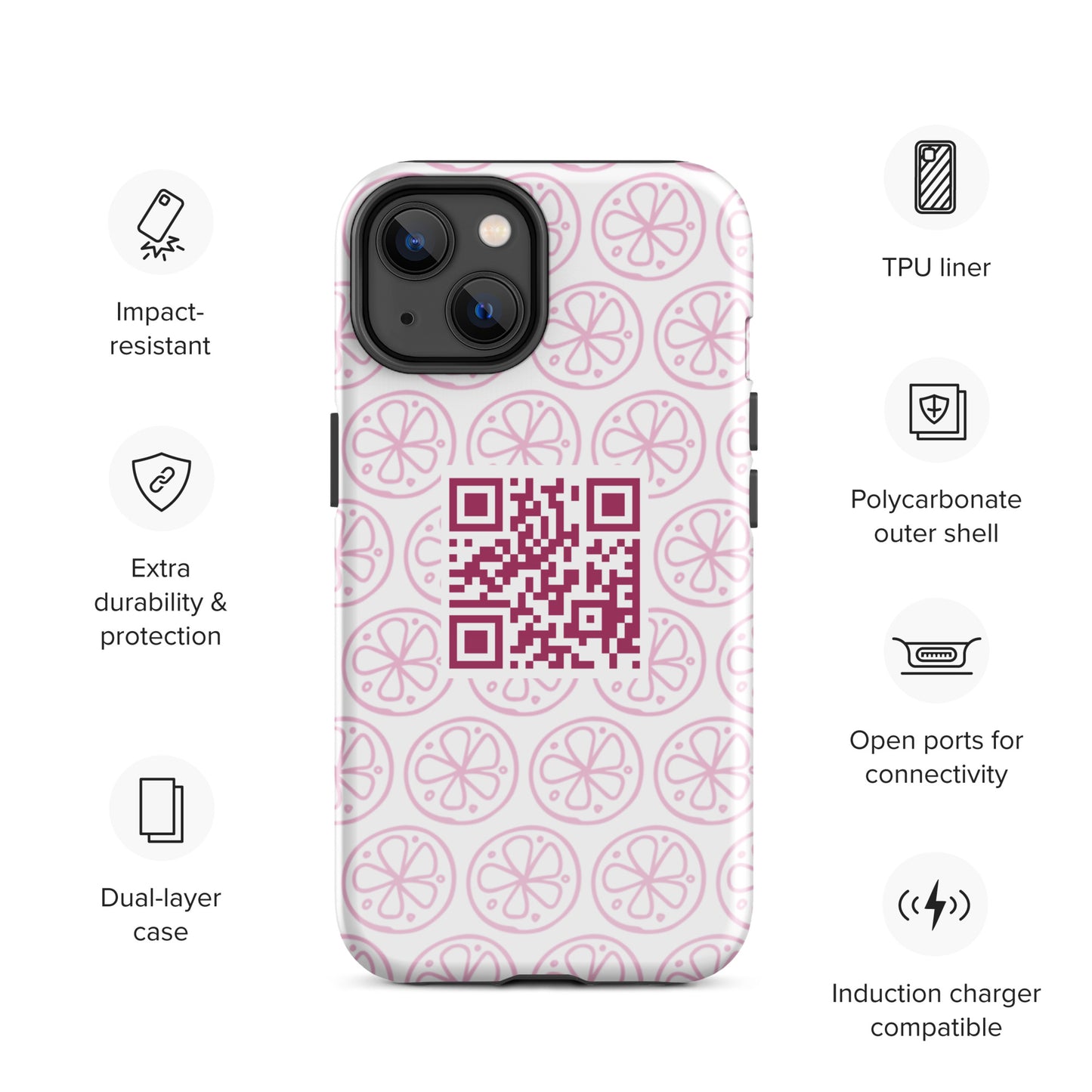 Tough Case for iPhone® - Lila & Phia