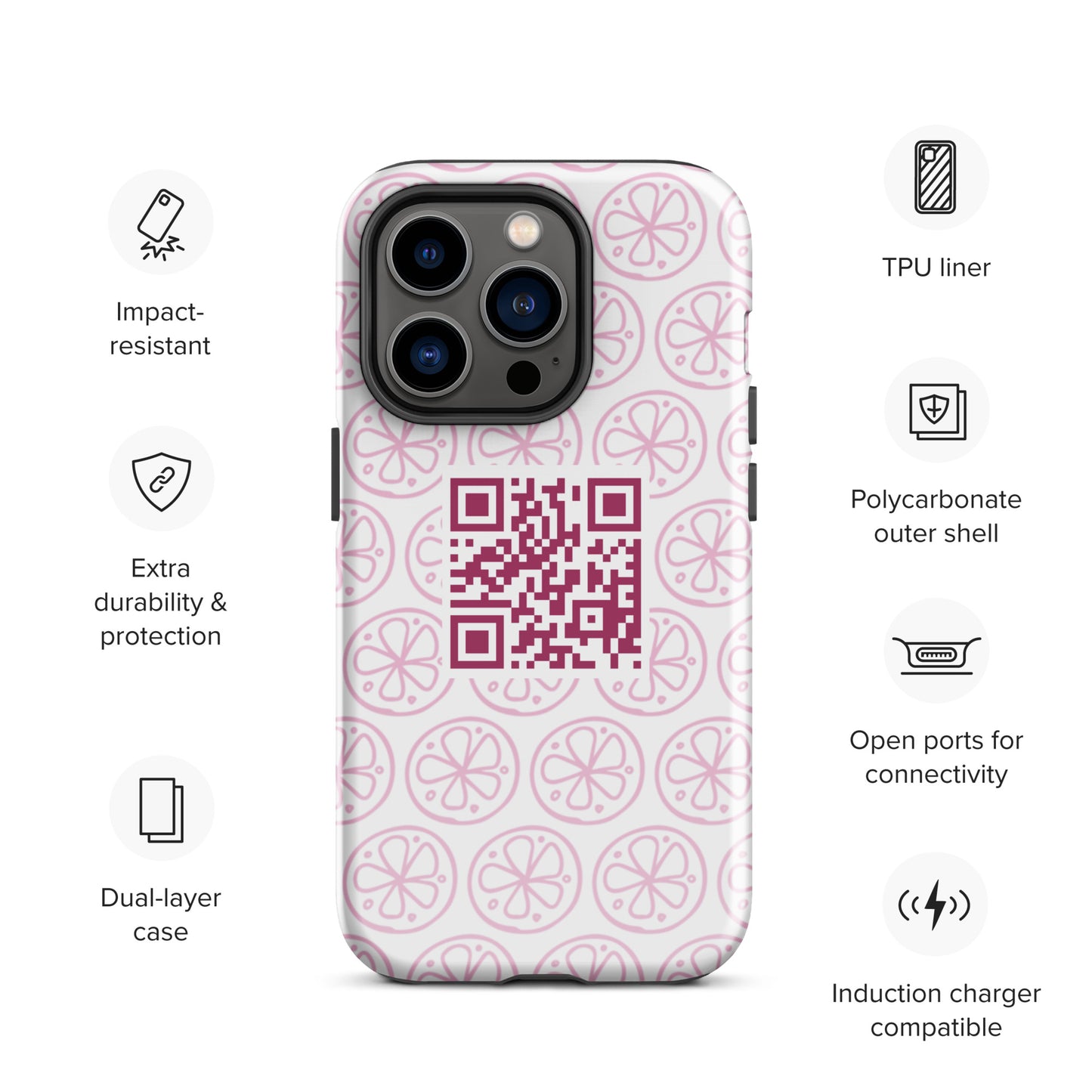 Tough Case for iPhone® - Lila & Phia