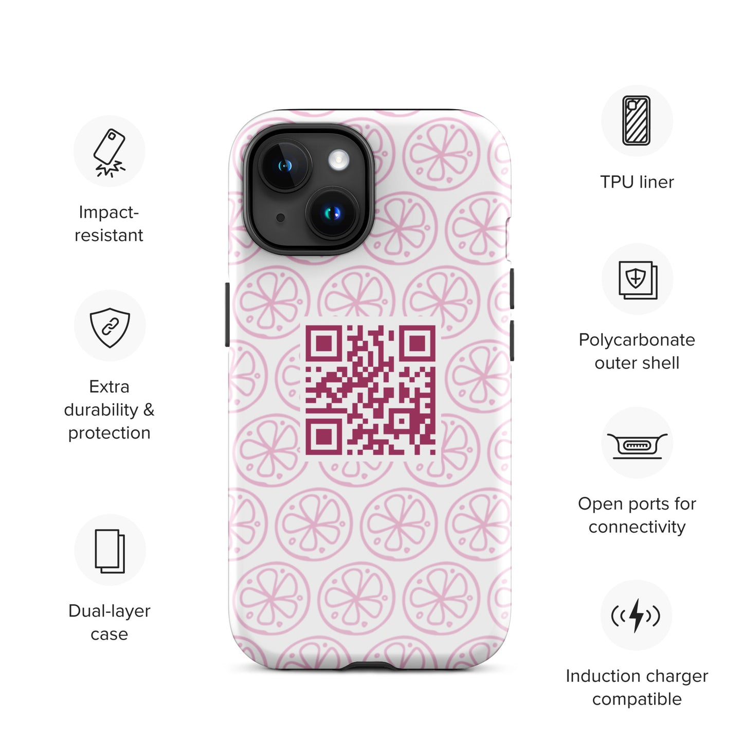 Tough Case for iPhone® - Lila & Phia