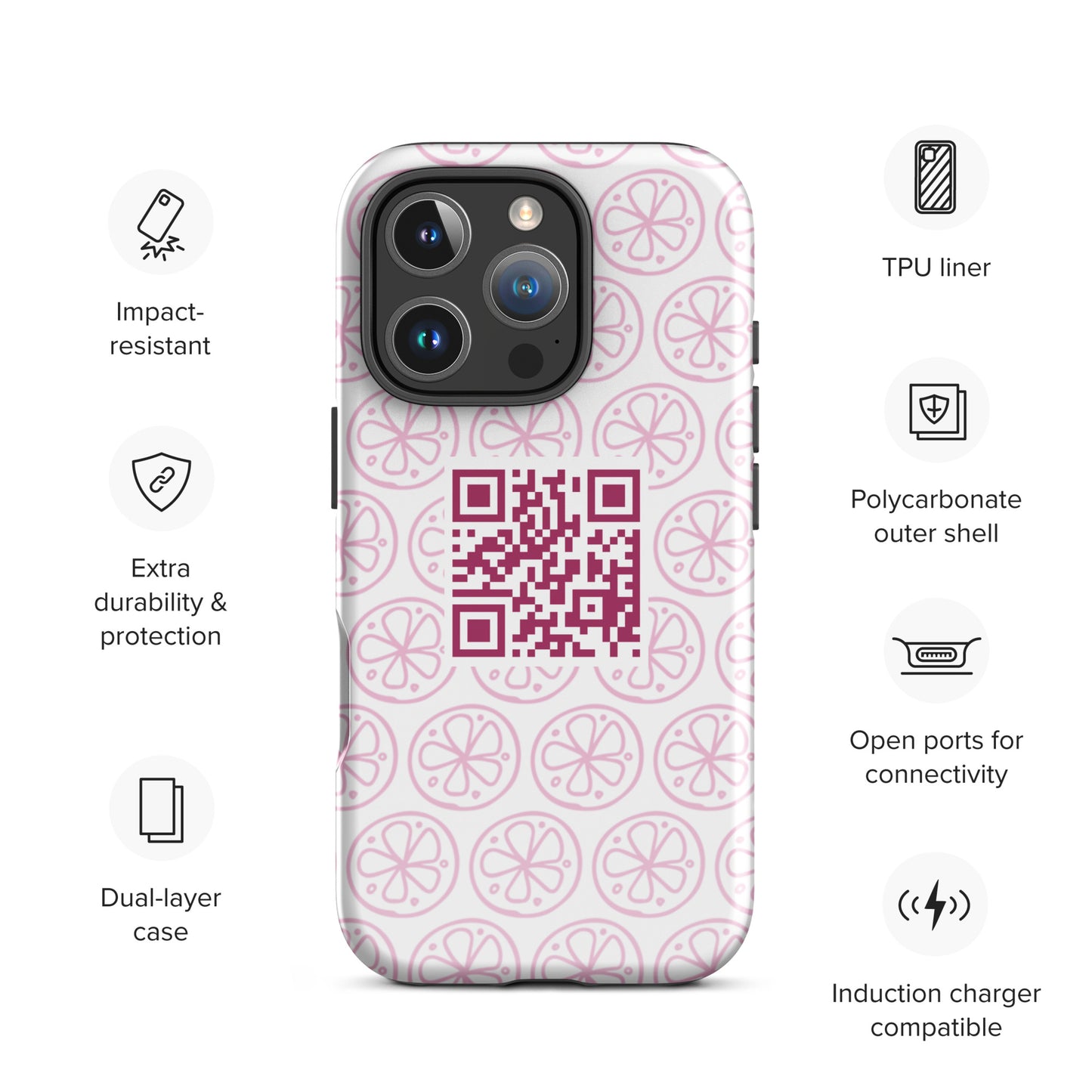 Tough Case for iPhone® - Lila & Phia