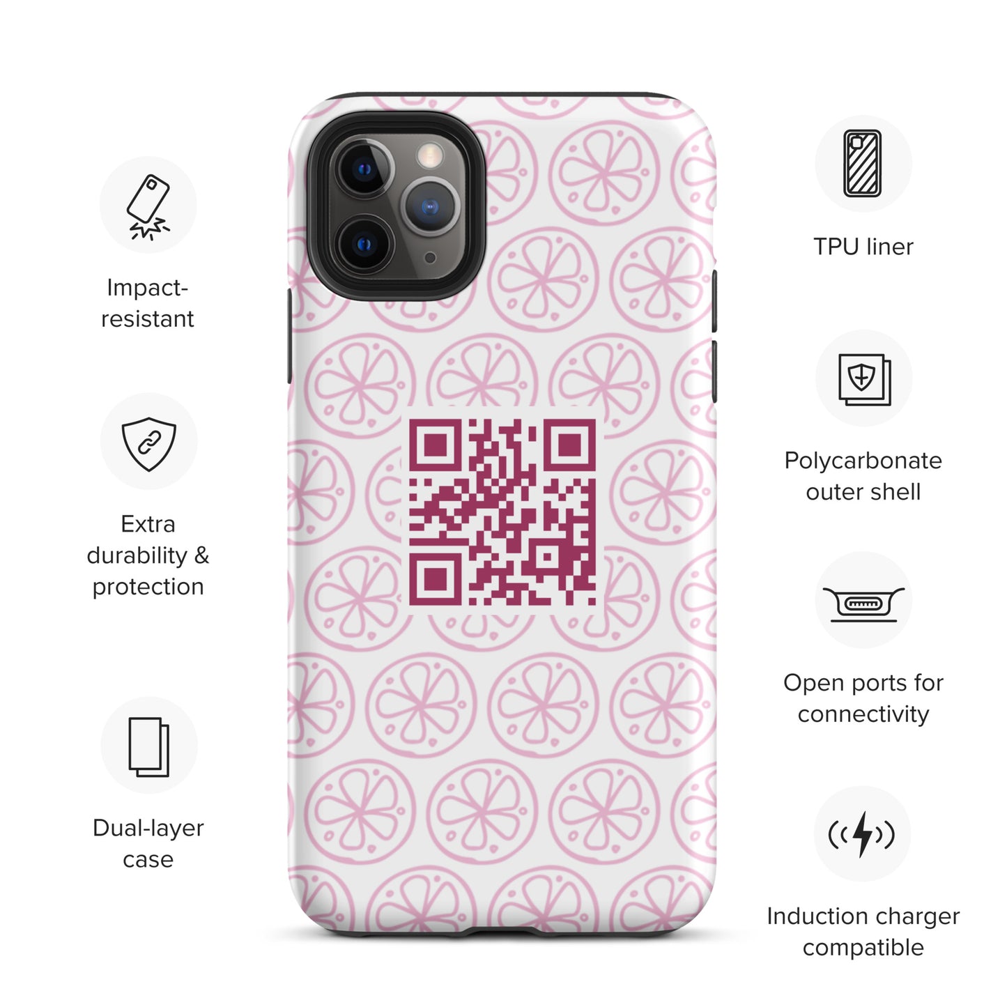 Tough Case for iPhone® - Lila & Phia