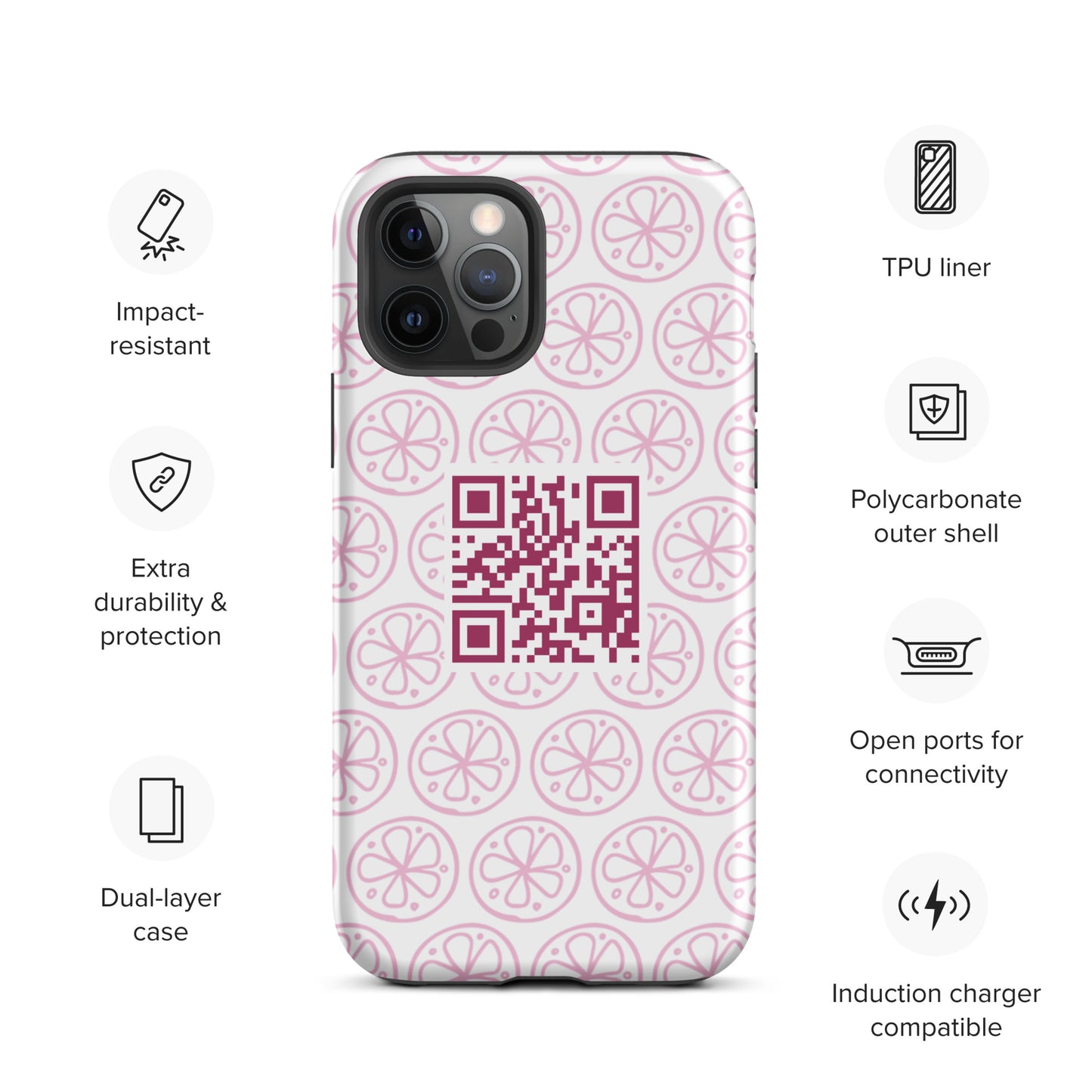 Tough Case for iPhone® - Lila & Phia