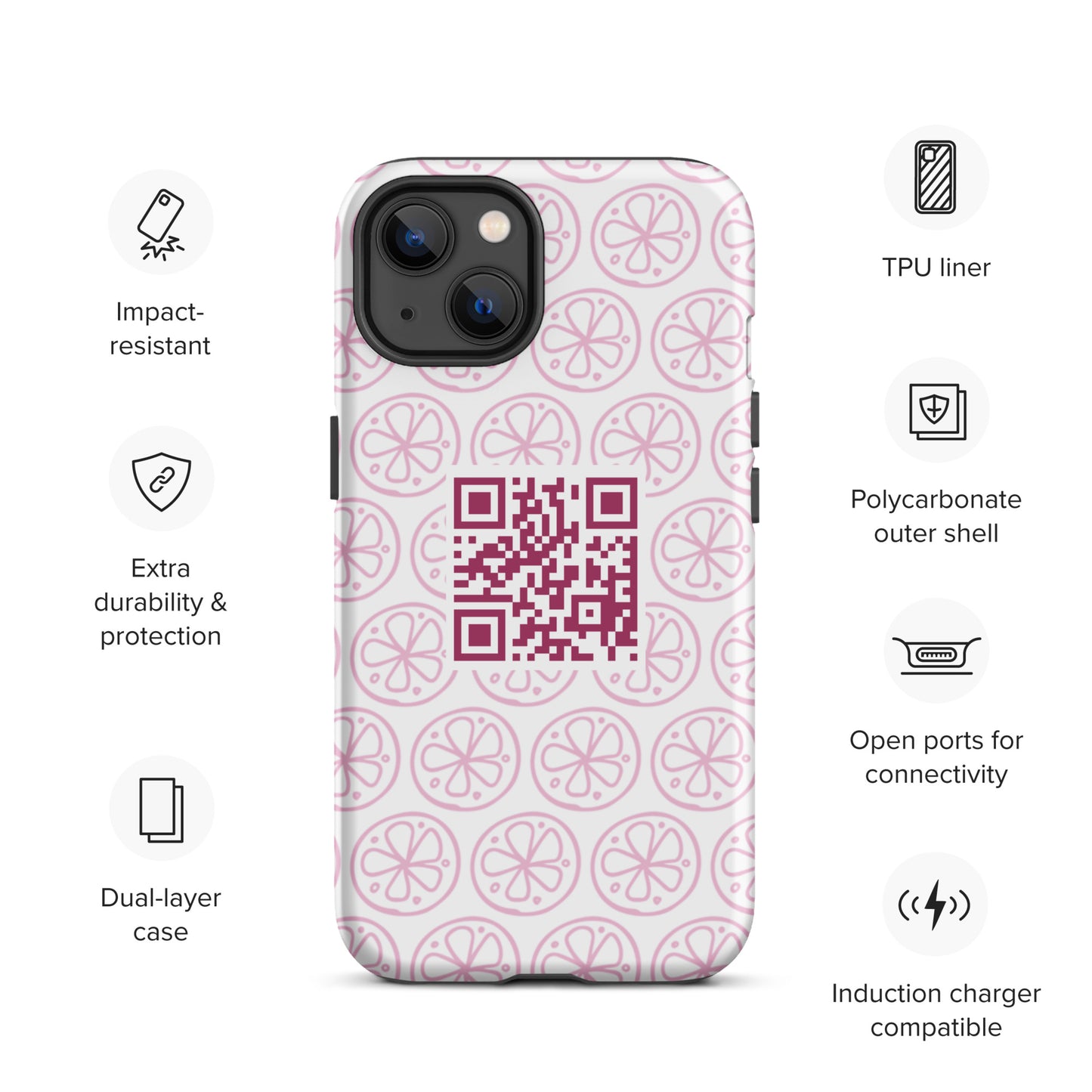 Tough Case for iPhone® - Lila & Phia