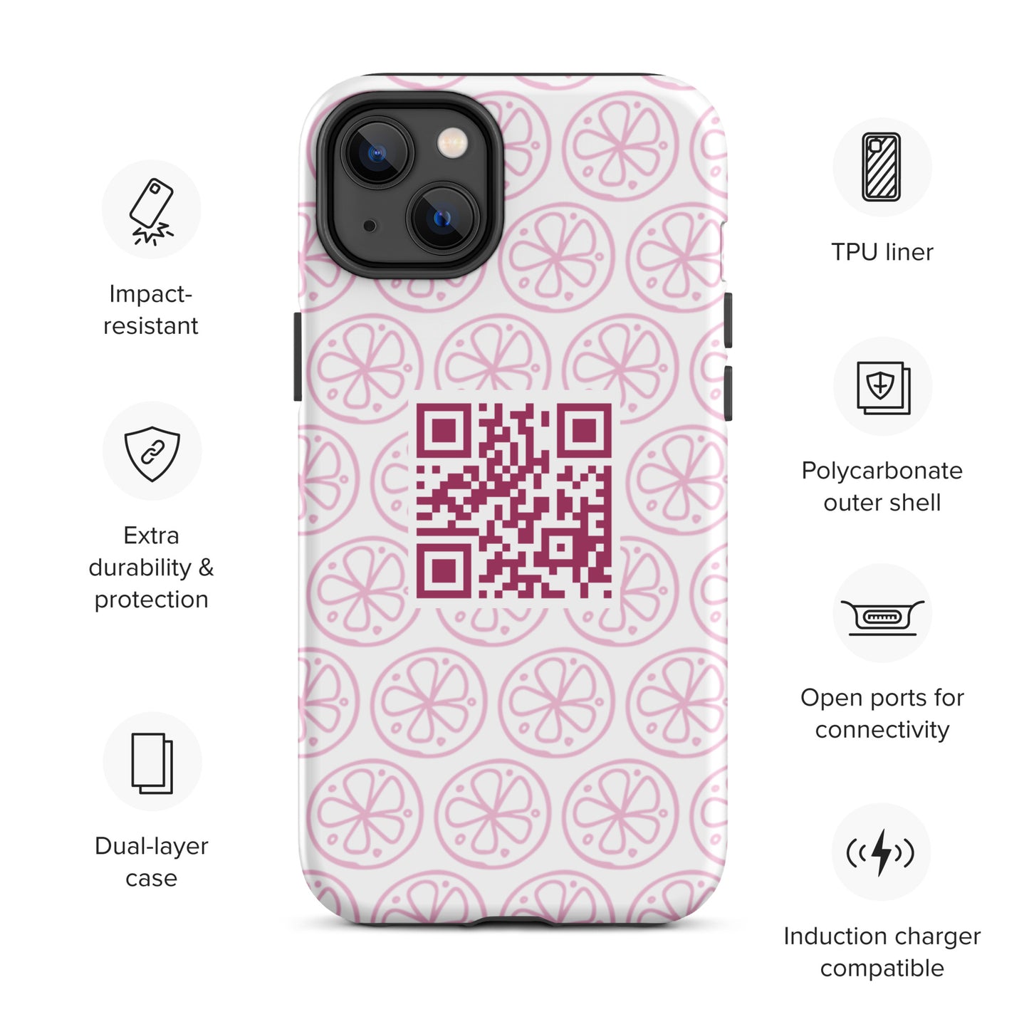 Tough Case for iPhone® - Lila & Phia