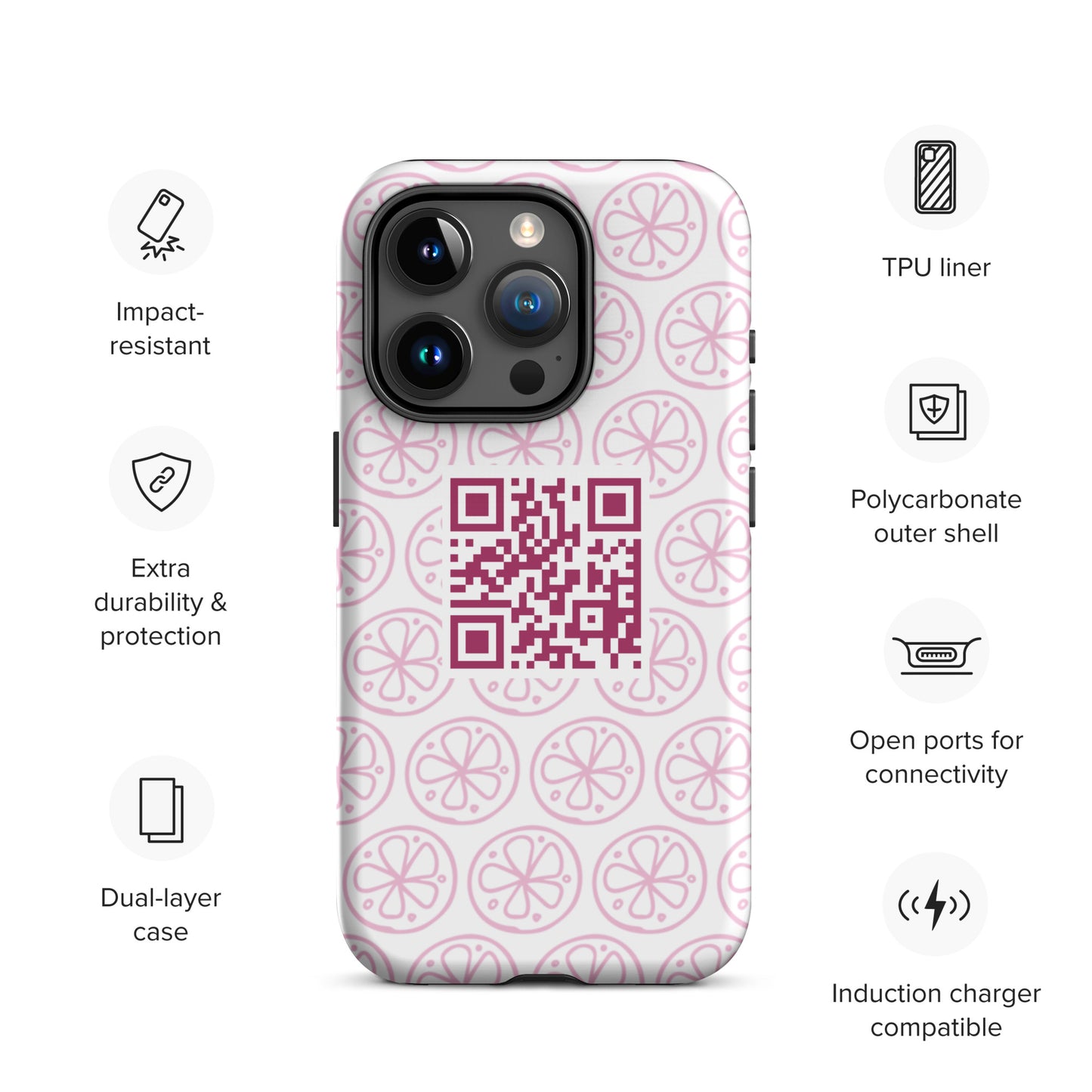 Tough Case for iPhone® - Lila & Phia