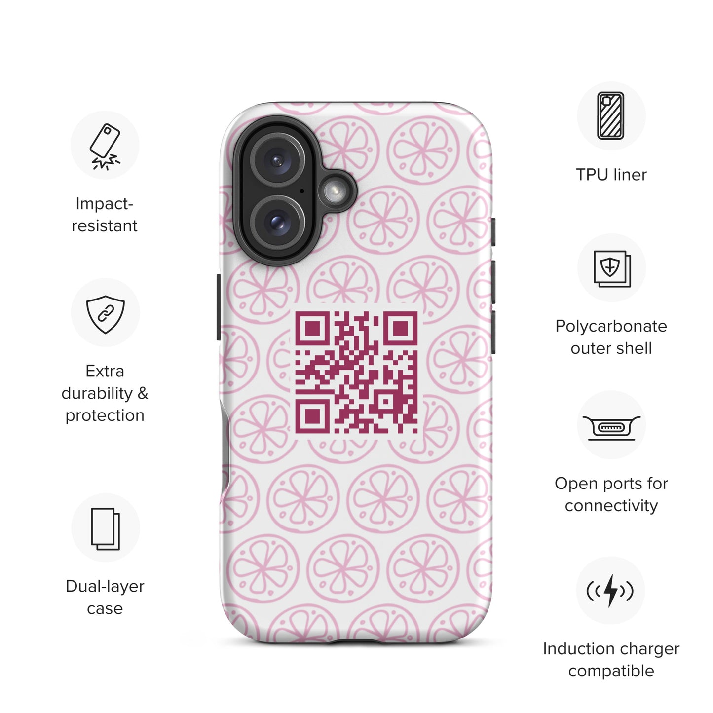 Tough Case for iPhone® - Lila & Phia